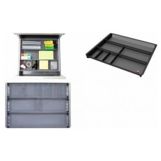 BANDEJA ORGANIZADOR REJILLA MESH GRIS 7 COMPARTIMENTOS 29X345X240 MM ARCHIVO 2000 ALMESHORG GS (Espera 4 dias)